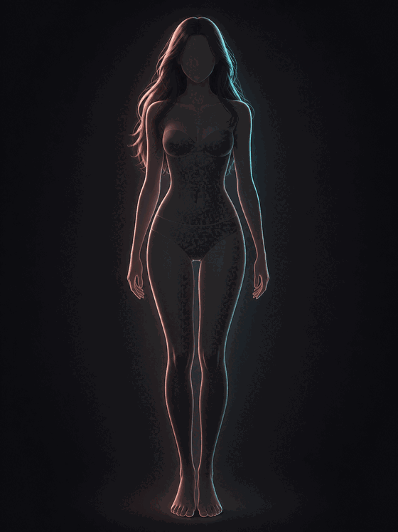Silueta femenina
